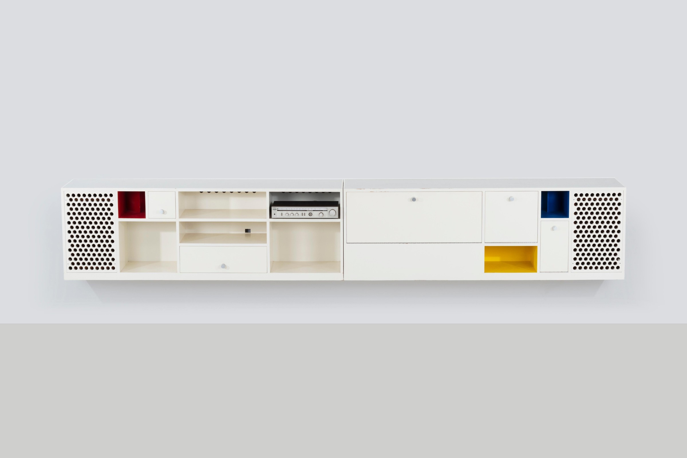 This piece came from the Cohen House, which was featured in a book by David Masello, "Architecture Without Rules" The houses of Marcel Breuer and Herbert Beckhard. This was a collaboration piece from the two architects. Herbert Beckhard was the