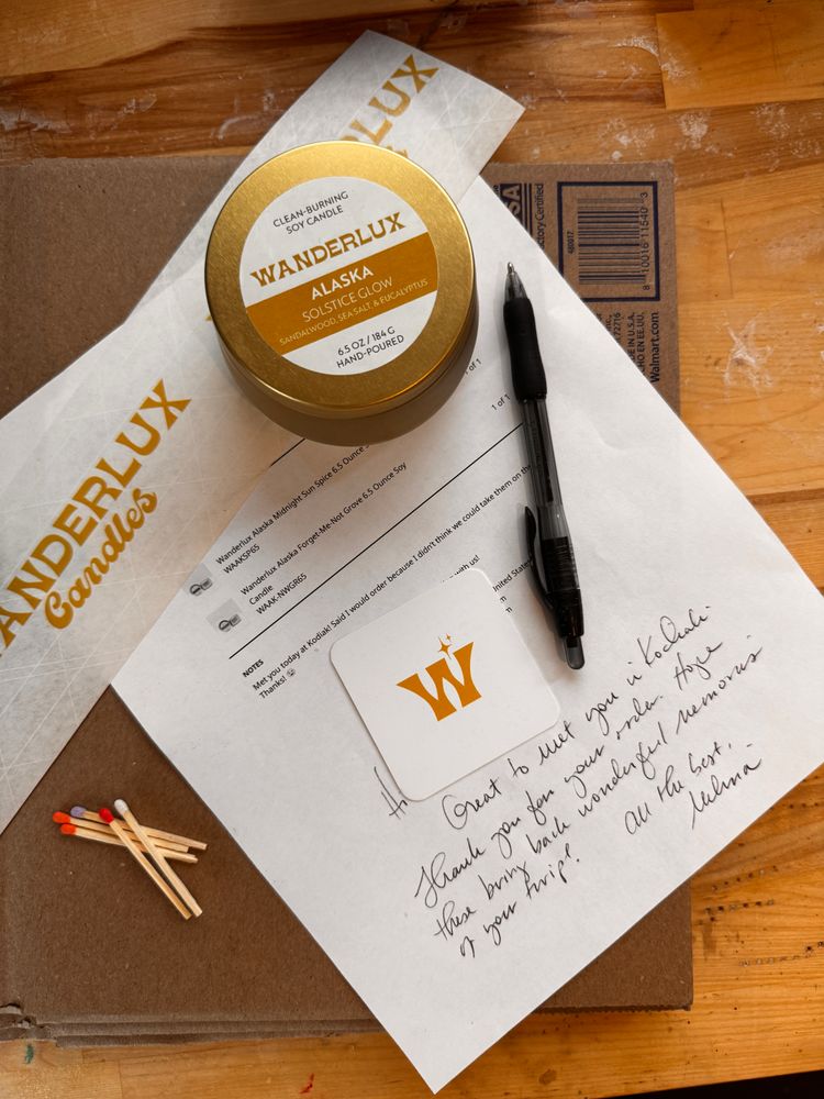 Update from Wanderlux Candles