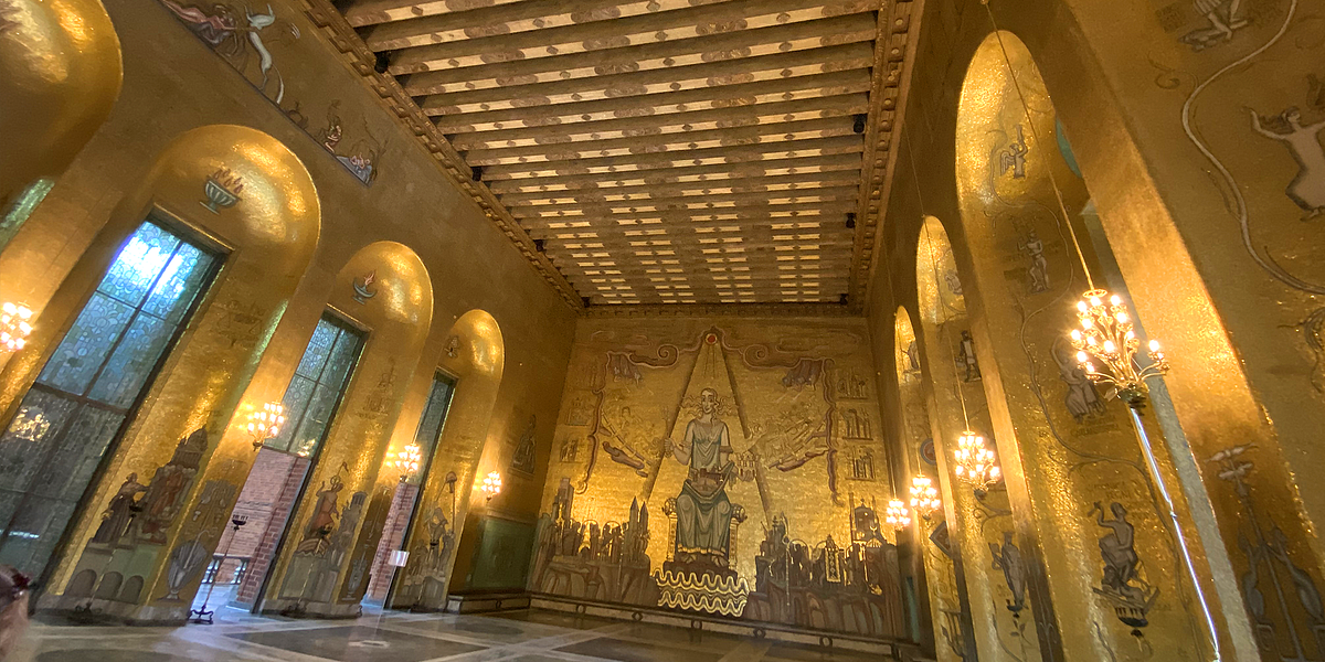 Stockholm City Hall. I could see Stockholm's famous city… | by Jason R.  Matheson | Medium