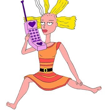 Cynthia Doll Rugrats Sticker