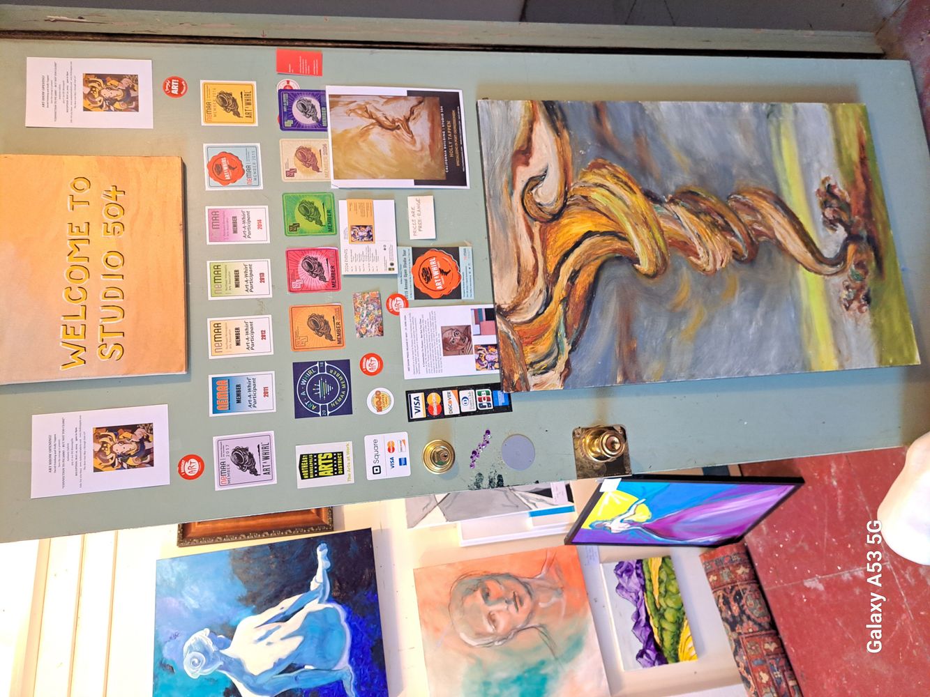 Update from Holly Tappen artist