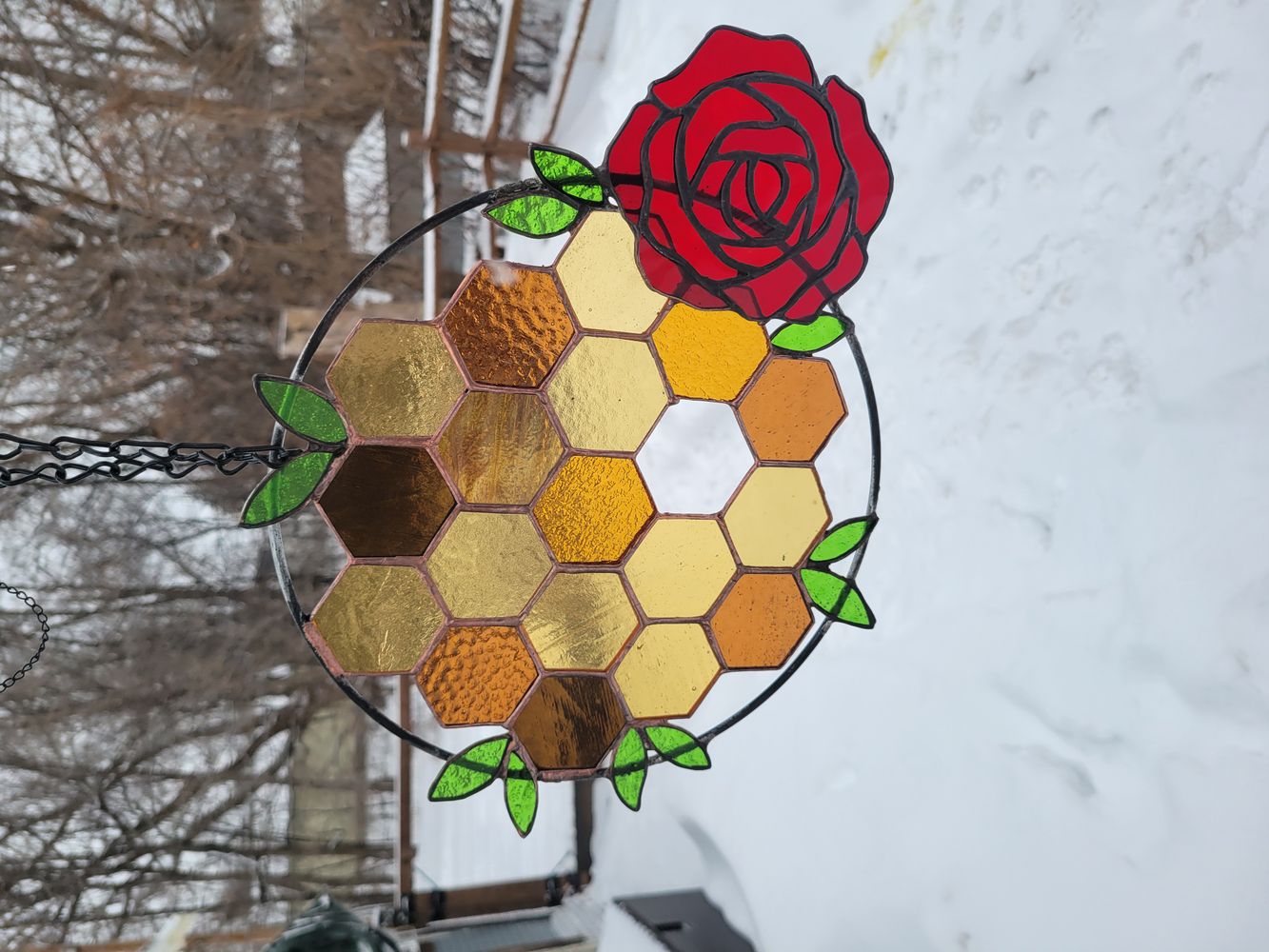 Orange Door Art Glass