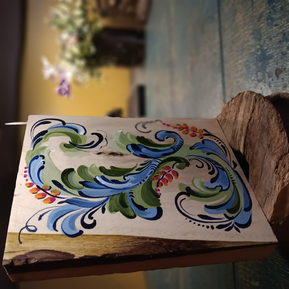 Update from Sequential Glass Art Mosiac & Rustic Rosemaling