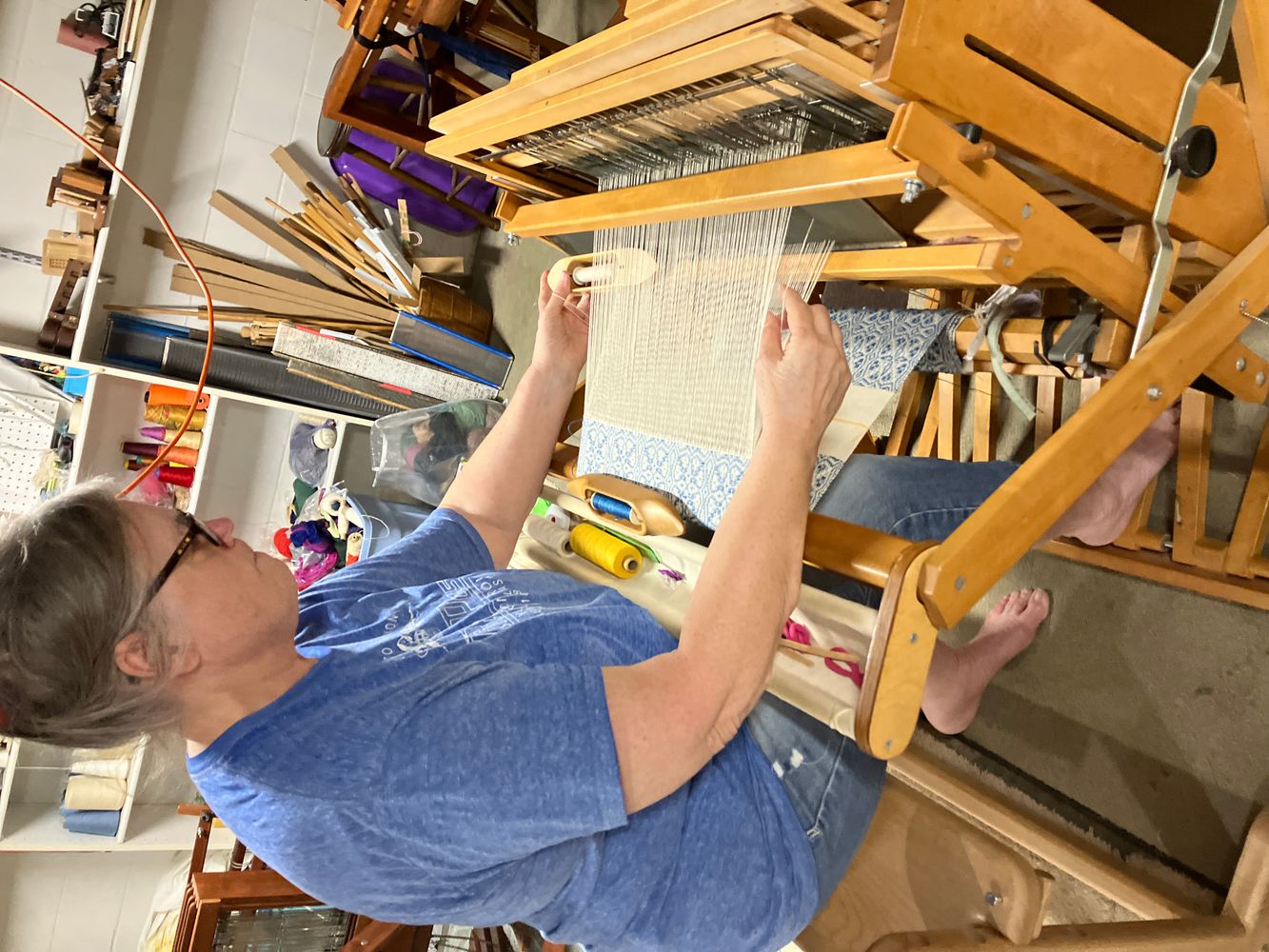 Update from Handweaver from Iowa