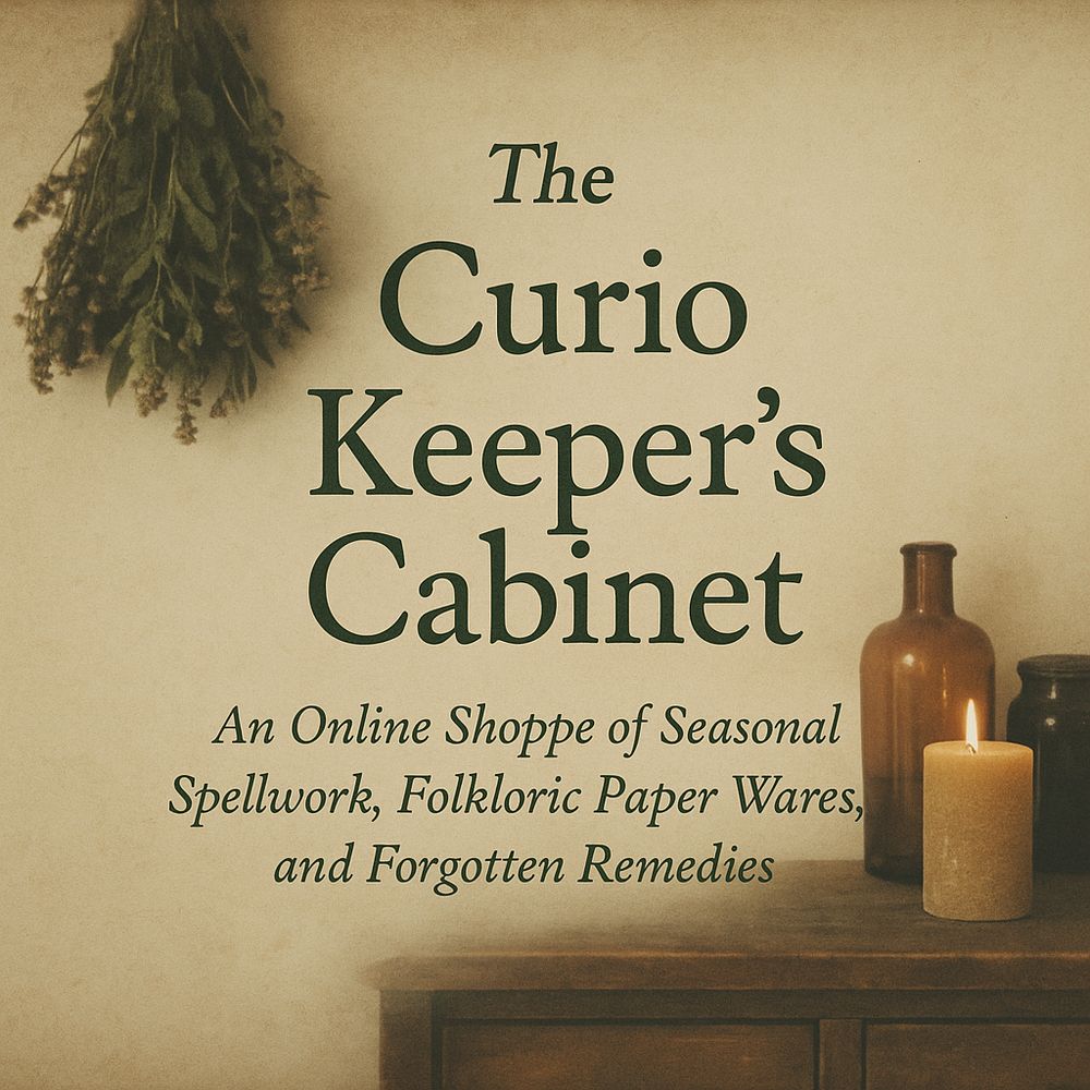 Update from The Curio Keeper’s Cabinet