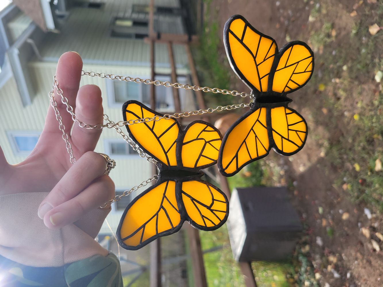 Orange Door Art Glass